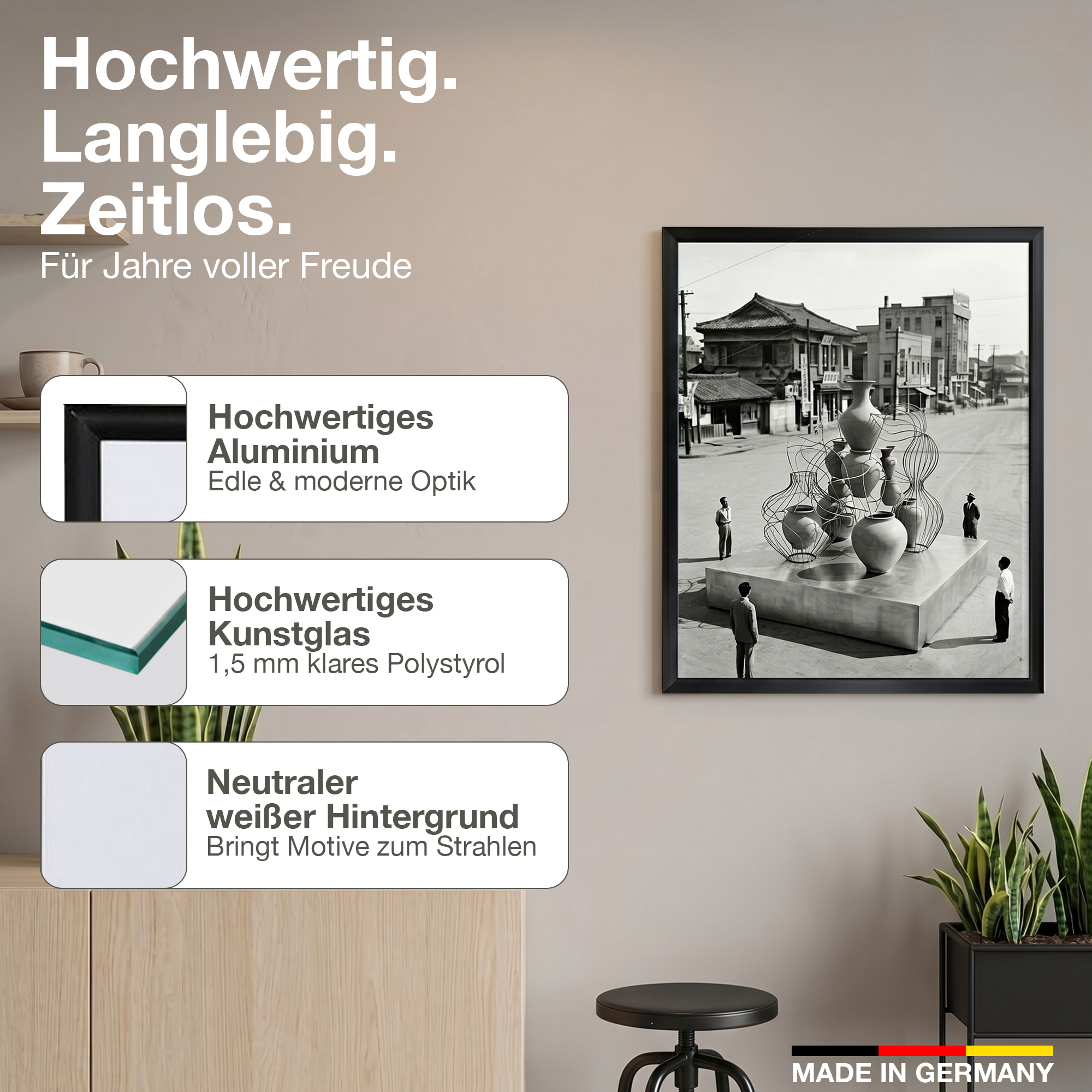 Aluminium Bilderrahmen